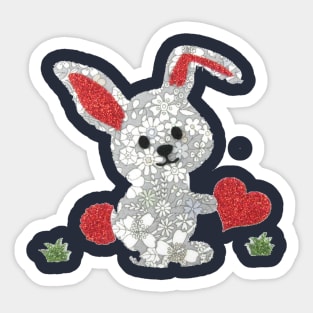 cute bunny Sticker